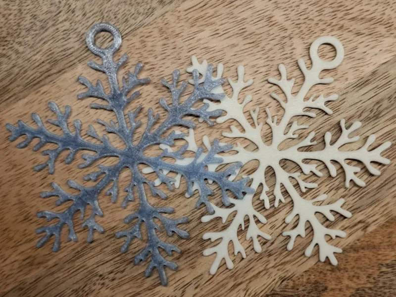 Snowflake ornament