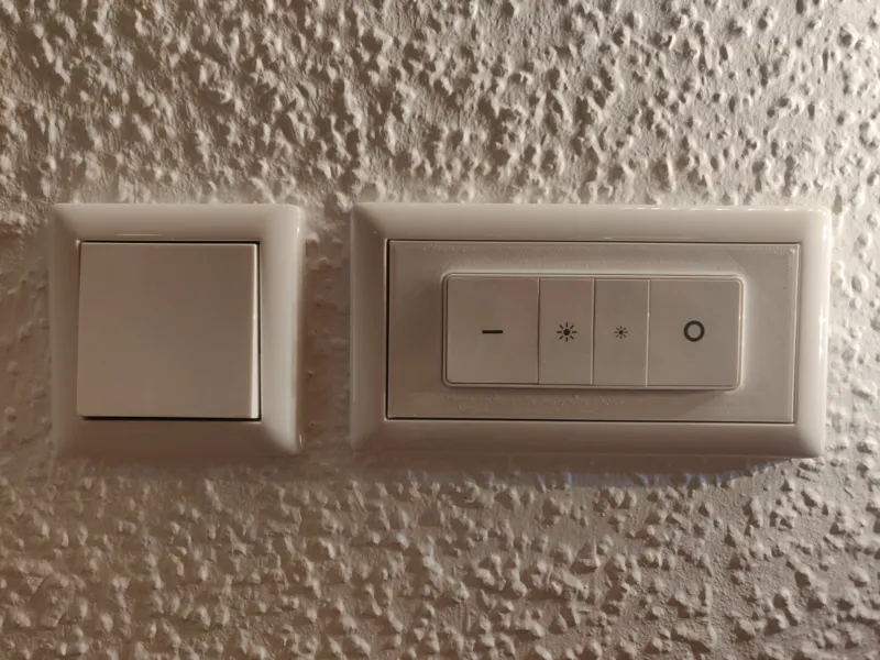 Philips Hue Dimmer Switch GIRA System55/E2 Adapter
