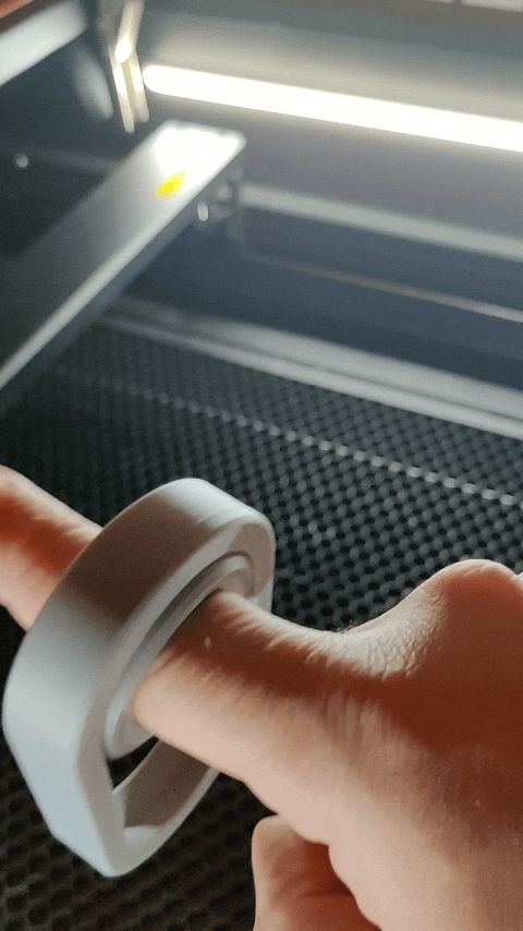 Slider spinner fidget