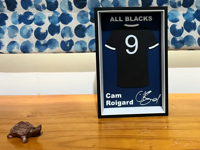 Cam Roigard Shirt Frame
