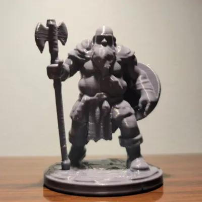 Barbarian Warrior Dwarf 