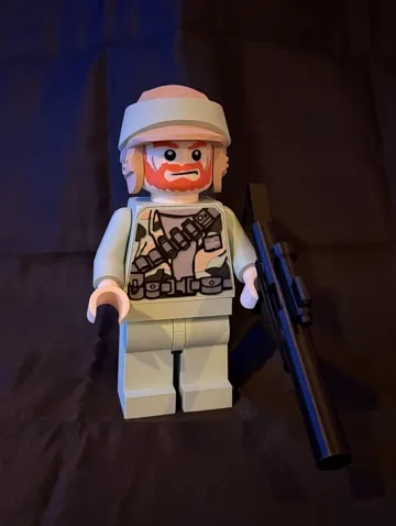 Figura decorativa: Star Wars Endor Rebel Commando MegaFig (5:1 Scale) — vista de referencia 4