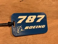 B787 Luggage Tag