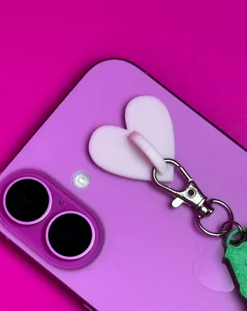 Accesorio para filamento: Heart Mobile Chain — vista de referencia 3