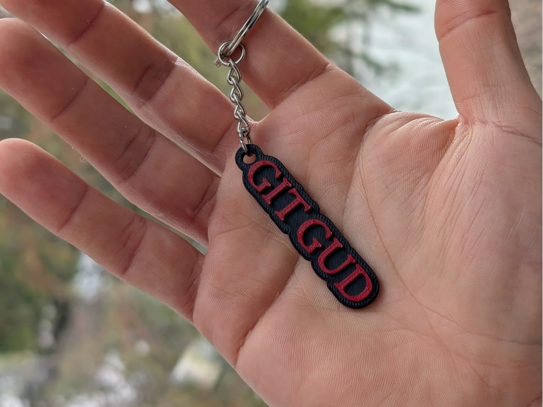 GIT GUD - Keychain