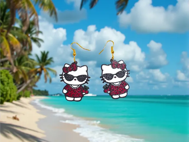 Pretty Kitty earrings