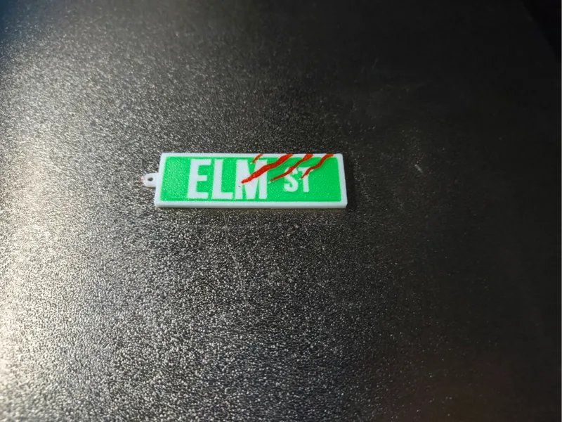 elm street keychain