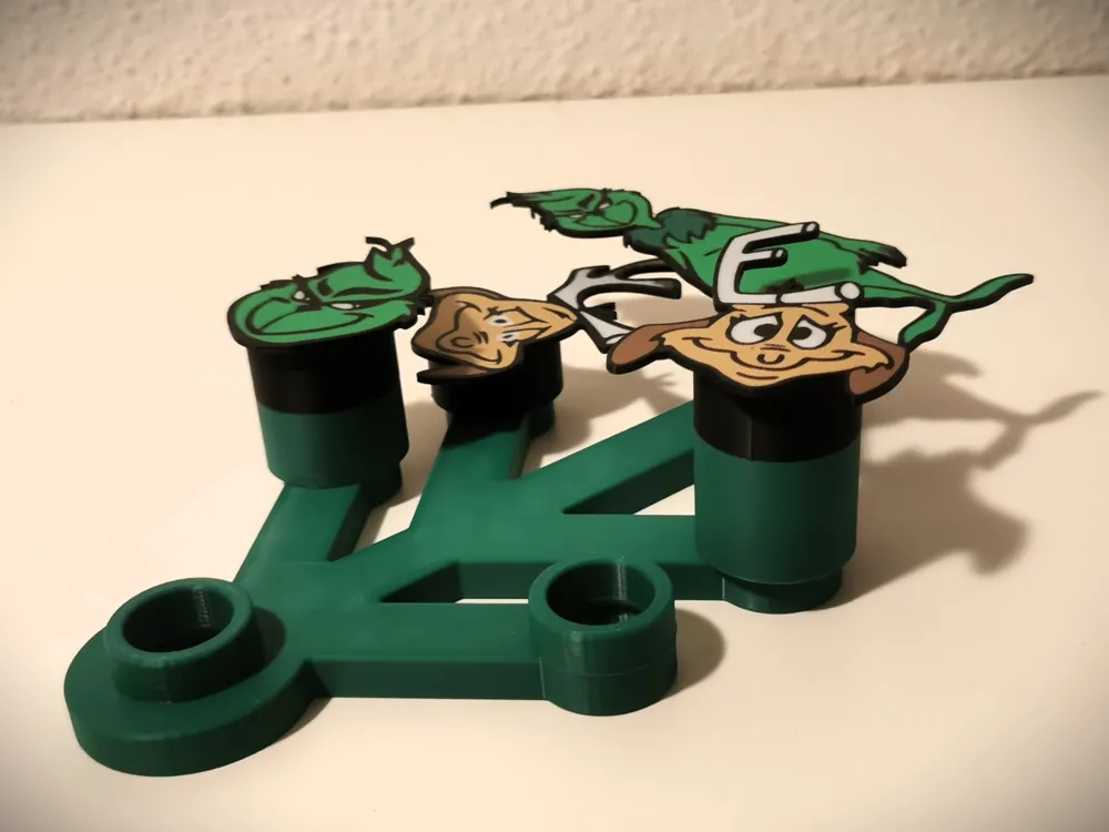 Giant Building Brick Stud Risers by rijstraketMakerWorld: Download Free ...