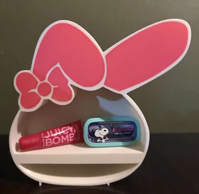 Hello Kitty My Melody Mini Shelf - Free 3D Print Model - MakerWorld