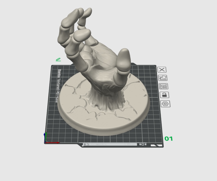Miniatura 2 do modelo 3D Ghulhand Controller Halter