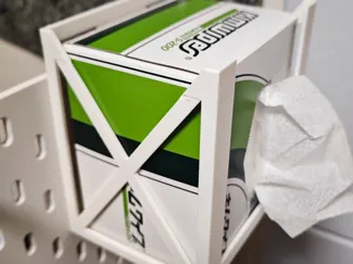KimwipeBox for IKEA skadis
