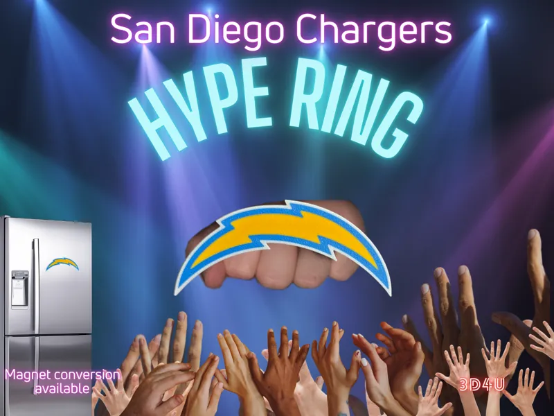 Chargers Hype Ring