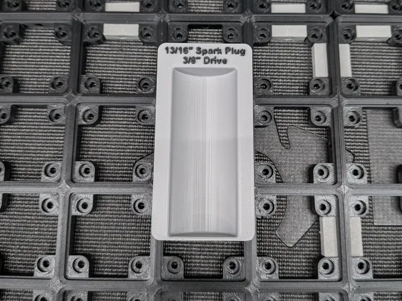 13/16" Spark Plug Socket Gridfinity Holder