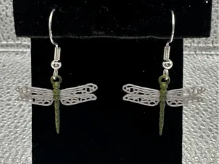 Dragonfly earrings 0.2/0.4mm