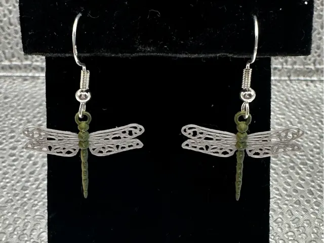 Dragonfly earrings 0.2/0.4mm