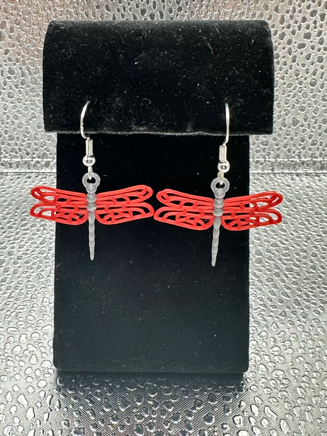 Dragonfly earrings 0.2/0.4mm view 2