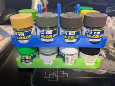 Mr. Color Hobby Airbrush Paints Stackable Racks