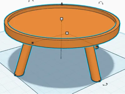 Plant stand with lip