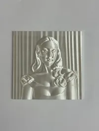 细节款,耗时较长 0.08mm layer, 2 walls, 15% infill