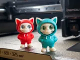 Фигурка mini flexi Urban Cat Skull
