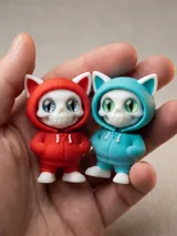 Фигурка mini flexi Urban Cat Skull