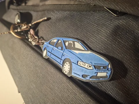 Vehicle Keychain _ Ford Falcon view 2
