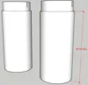 0.2mm layer height, 2 walls, 10% infill 65mm long