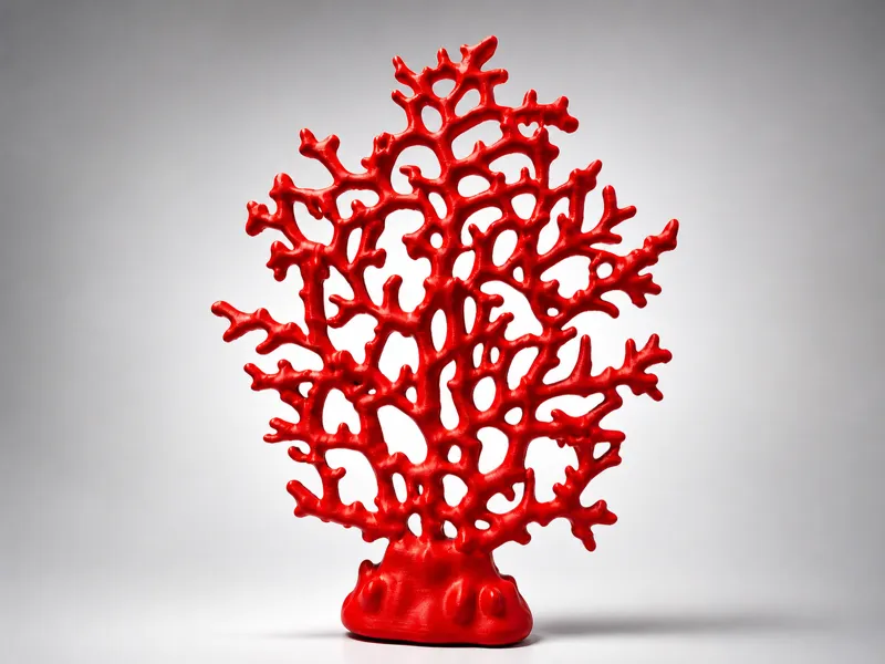 Modern Coral Sculpture