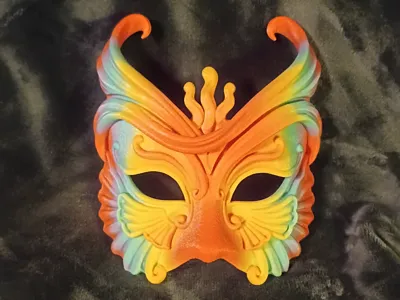 Mask of the Coralwind / Wall Art