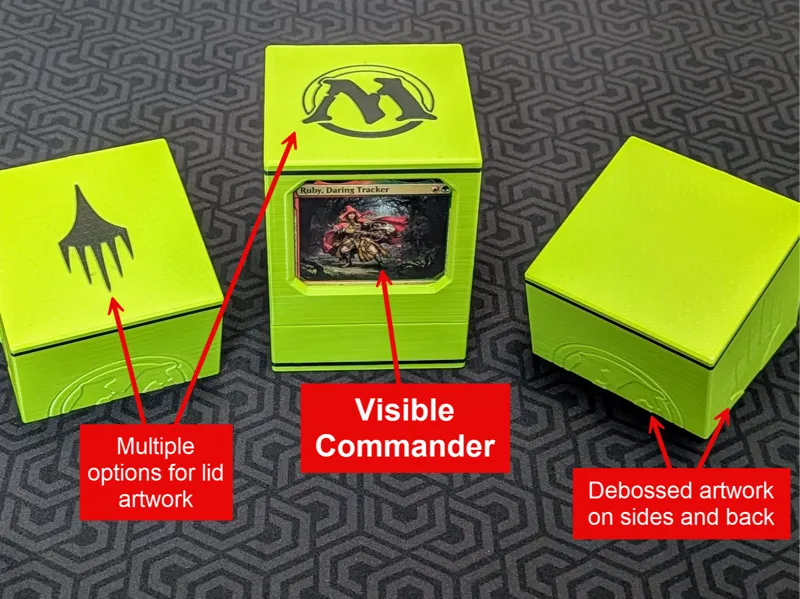 MTG Visible Deck Box w AMS Colour Artwork