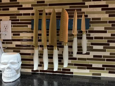 Magnetic Knife Bar and Kitchen Organizers