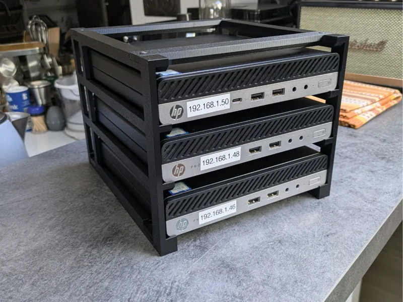 HP Pro/Elitedesk Micro Storage Rack