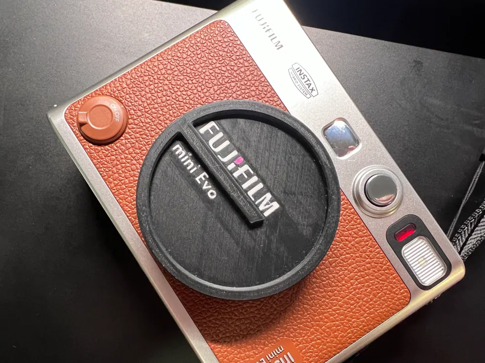 Fujifilm INSTAX mini Evo lens cap by LingYin MakerWorld