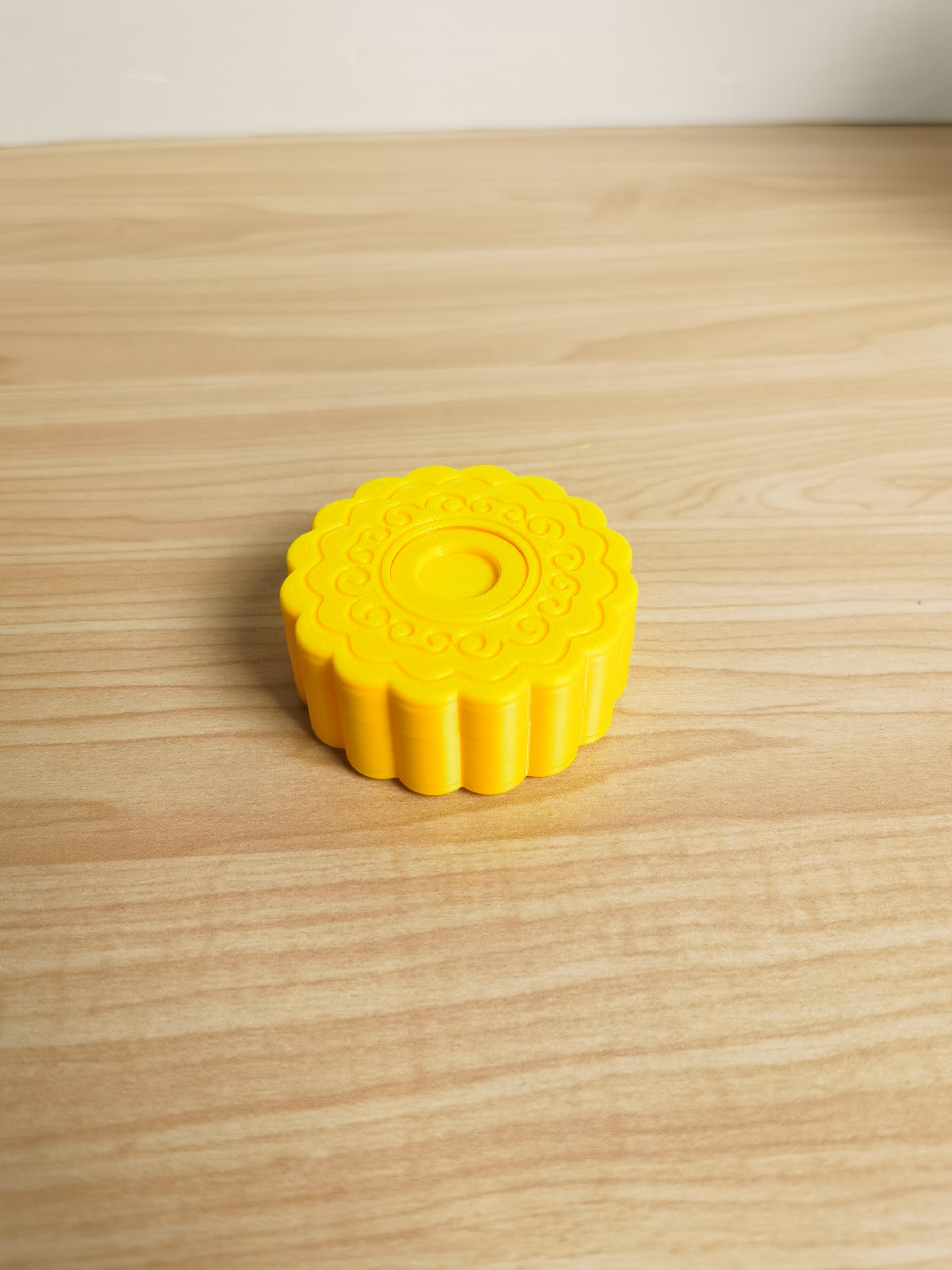 Miniatura 1 do modelo 3D 中秋兔子月饼电子版 会 “唠” 祝福的玉兔月饼来啦～