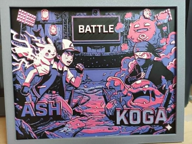 Gym Battle Pokemon Ash vs Koga