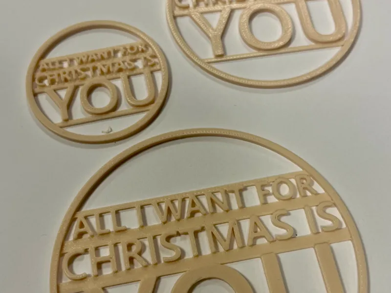 AIWFCIY - 1,8mm infill plate - Christmas ornament