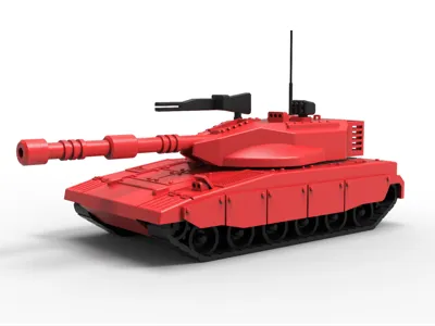 Metal Max Red Wolf Tank, Bounty Hunter Red Tank
