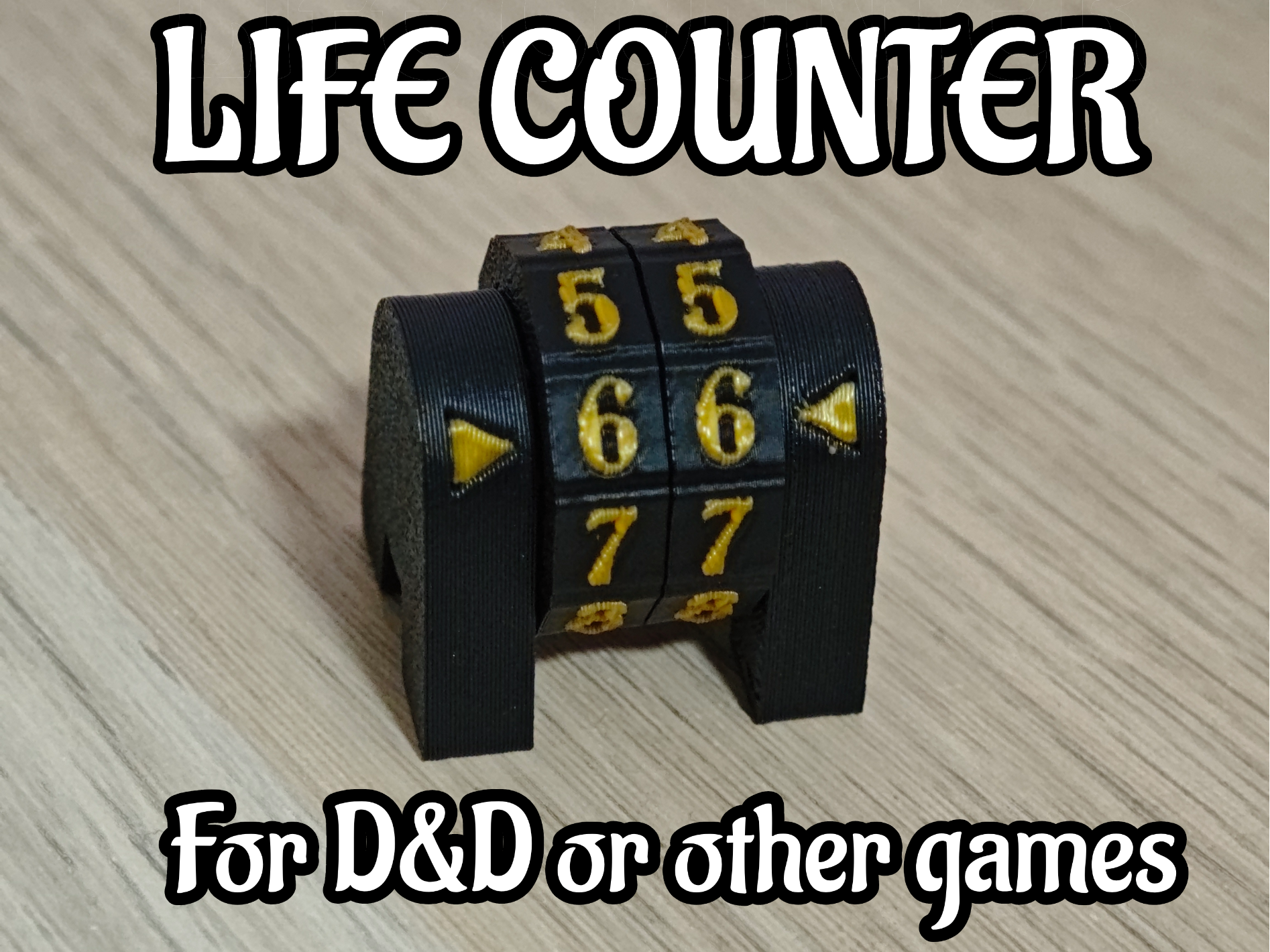 Life counter for DnD