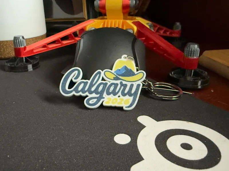 Calgary International Convention Keychain
