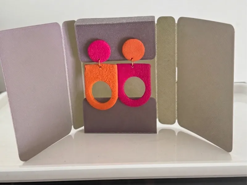Expositor y Caja de Joyería 2-en-1