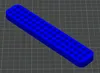8" inch Hex Bit Holder with 8x2mm Magnets - 21 Slots