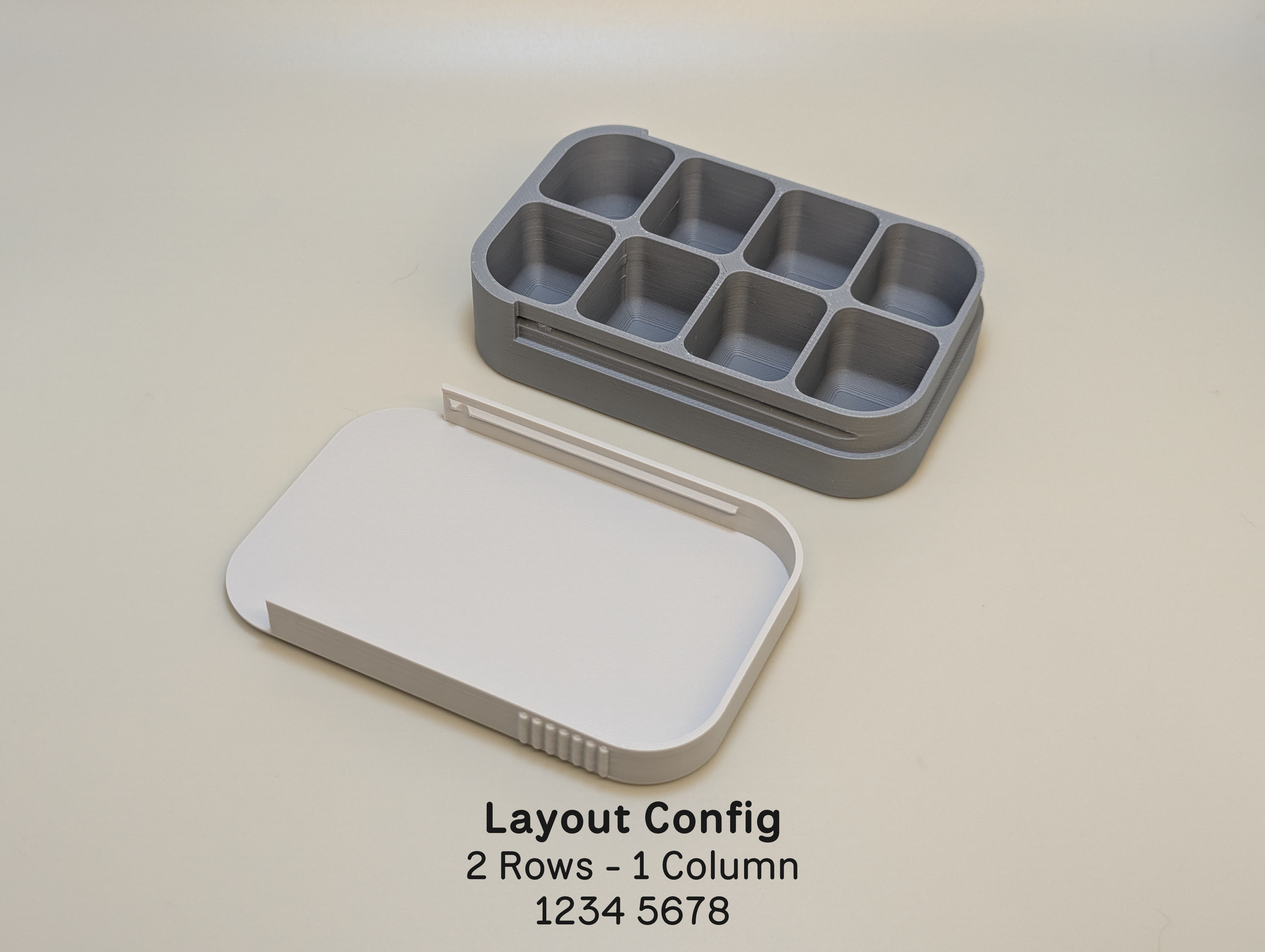 Miniatura 1 do modelo 3D Customizable Organizer: Cases, Trays, Racks