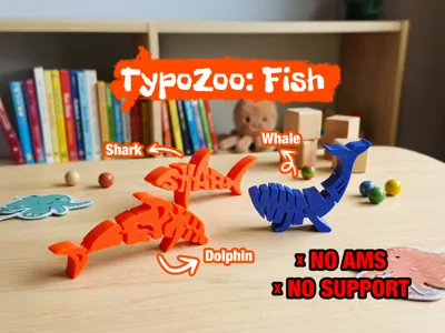 TypoZoo: Fish - Animal Flexi