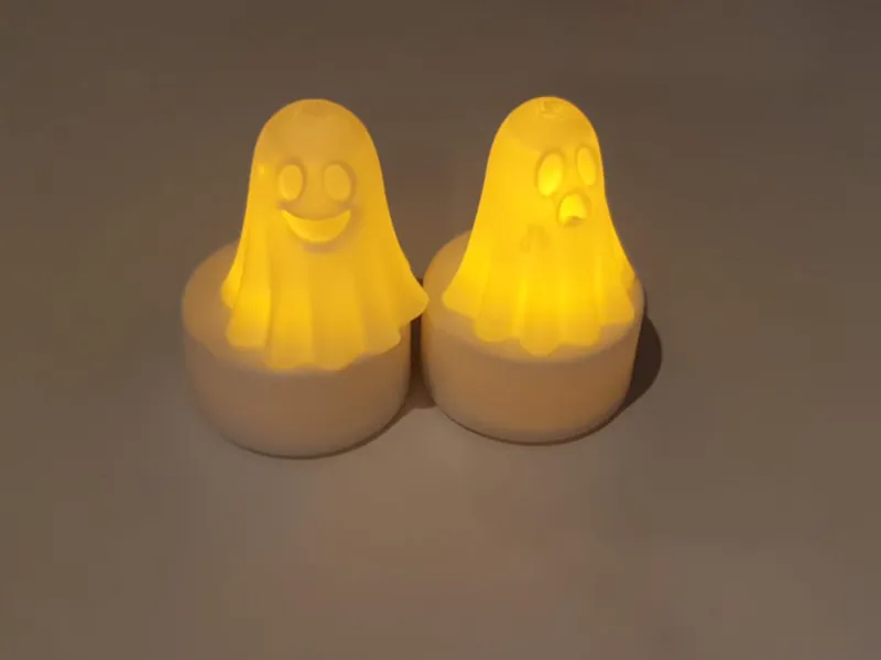 happy + sad Halloween Ghost