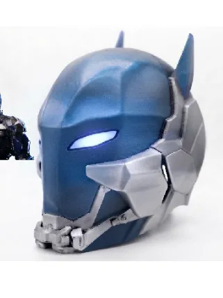 Pieza para disfraz o exhibición: ARKHAM KNIGHT HELMET — vista de referencia 2