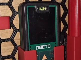Honeycomb wall holder laser distance meter ogeto