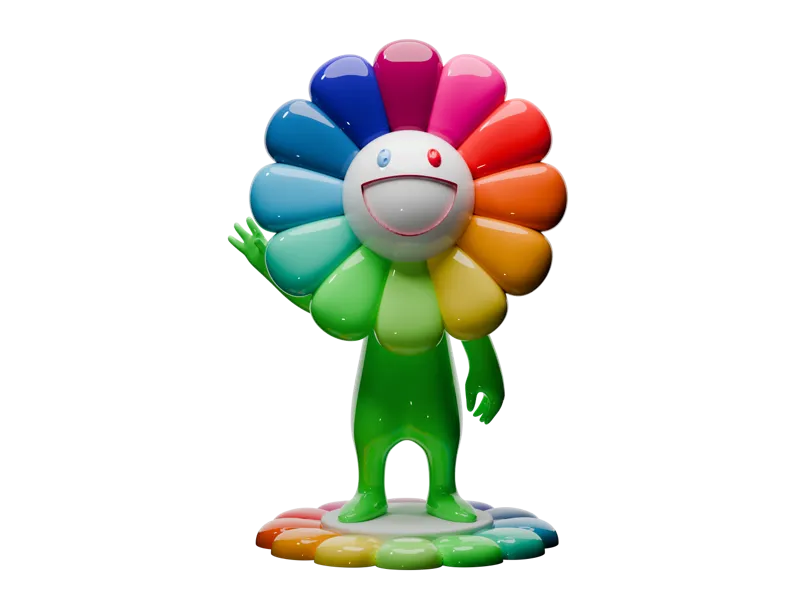 Murakami art toy