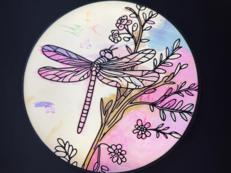 Dragonfly Coloring Lightbox