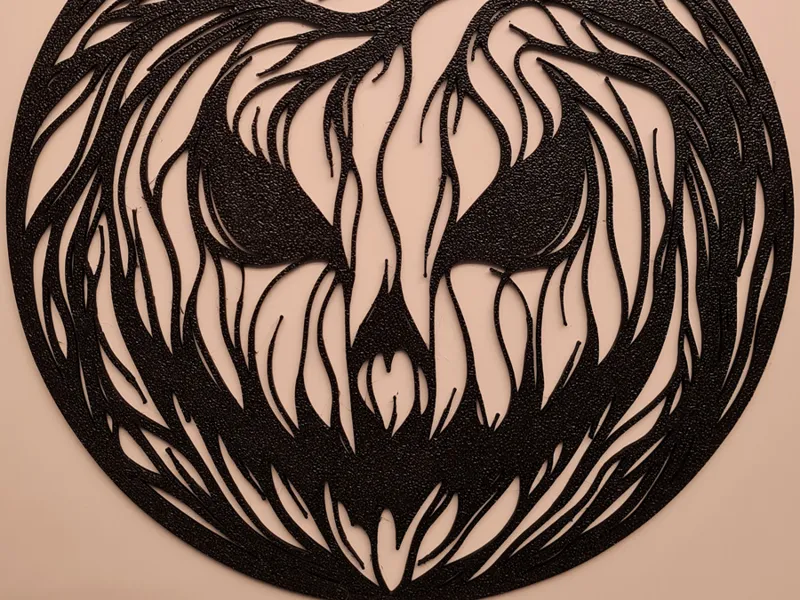 Halloween pumpkin wall art
