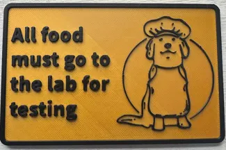 Labrador sign